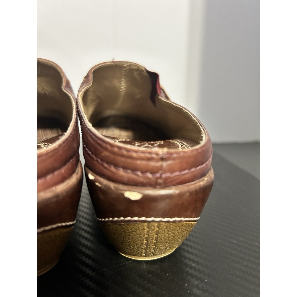 Elite by Corkys Pop Tart Hand-Painted Leather Clog Size US 6/EURO 36 - Picture 5 of 12
